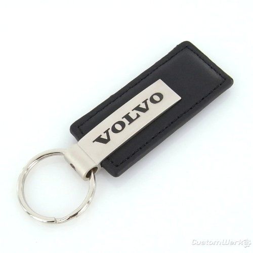 Volvo Keychain Leather