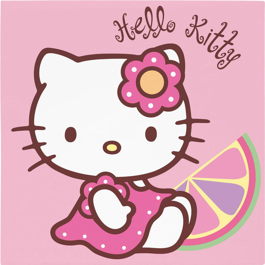 Walpaper Hello Kitty Pink