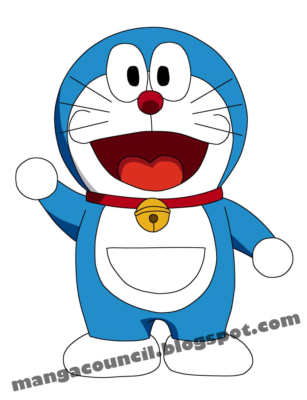 Warna Gambar Doraemon