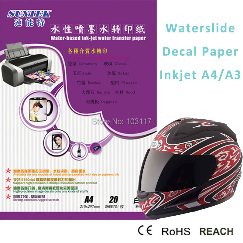 Water Slide Decal Helm