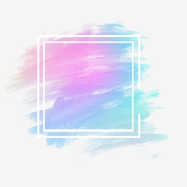 Watercolor Frame Png