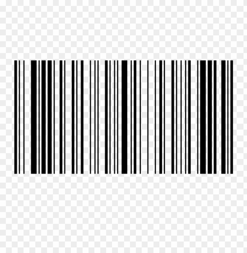 White Barcode Png