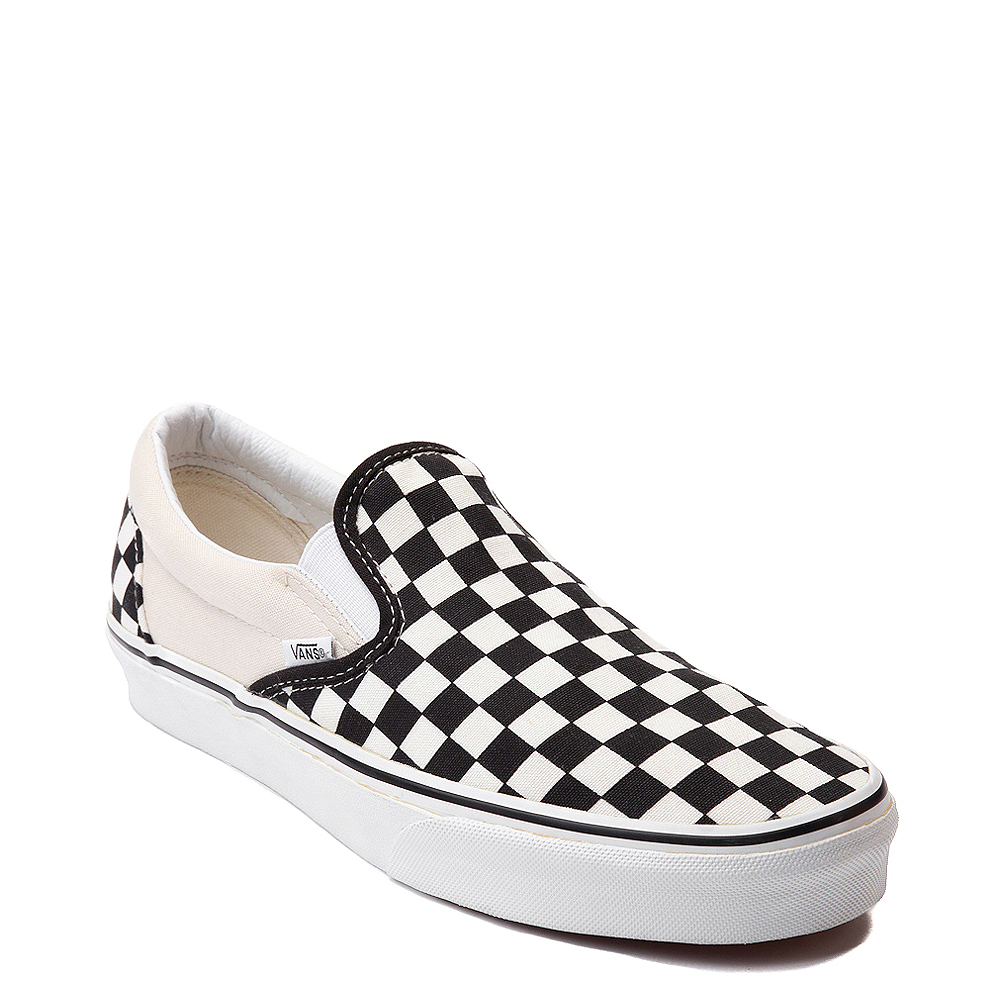 White Vans With Checkers