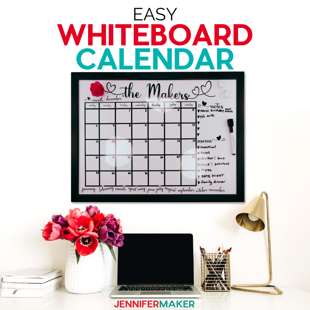 Whiteboard Kalender