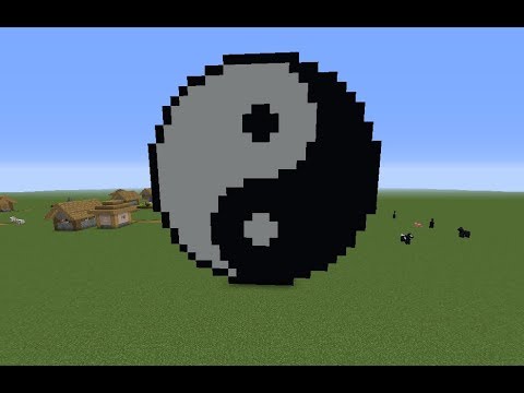 Yin Yang Symbol Minecraft